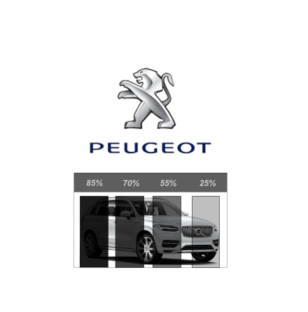 Pre-Cut Removable Film - PEUGEOT