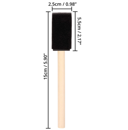Skumpensel 15cm för TintGel&amp;trade;